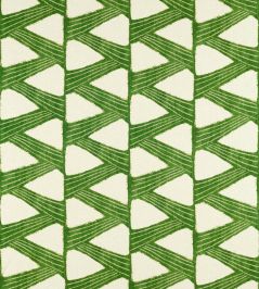 Kanoko Fabric by Zoffany Green Kanoko Fabric by Zoffany Green