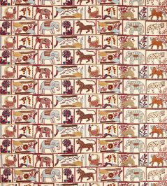 Kantha Fabric by Harlequin Indigo/Maroon Kantha Fabric by Harlequin Indigo/Maroon
