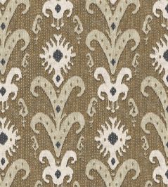 Kanthakat Fabric by Lewis & Wood Black Bronze Kanthakat Fabric by Lewis & Wood Black Bronze