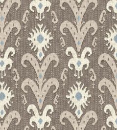 Kanthakat Fabric by Lewis & Wood Cocoa Sky Kanthakat Fabric by Lewis & Wood Cocoa Sky