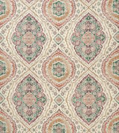Karabali Fabric by Nina Campbell Jade/Amethyst/Amber Karabali Fabric by Nina Campbell Jade/Amethyst/Amber