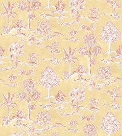 Karuna Wallpaper by Osborne & Little Dandelion/Terracotta Karuna Wallpaper by Osborne & Little Dandelion/Terracotta