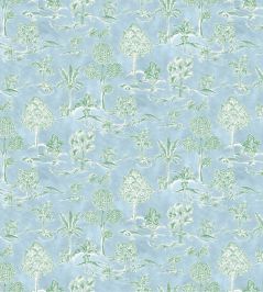 Karuna Fabric by Osborne & Little Sky/Leaf Karuna Fabric by Osborne & Little Sky/Leaf