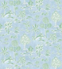 Karuna Wallpaper by Osborne & Little Sky/Leaf Karuna Wallpaper by Osborne & Little Sky/Leaf