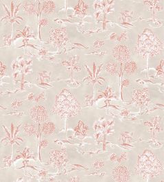 Karuna Wallpaper by Osborne & Little Taupe/Terracotta Karuna Wallpaper by Osborne & Little Taupe/Terracotta
