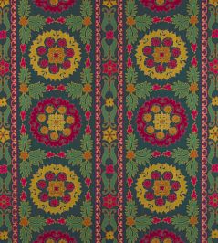 Kashan Fabric by Manuel Canovas Nuit Kashan Fabric by Manuel Canovas Nuit