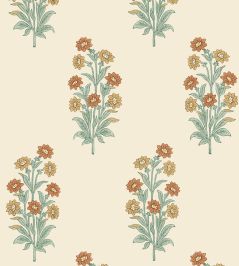 Kashmir Flower Wallpaper by DADO Marigold Kashmir Flower Wallpaper by DADO Marigold