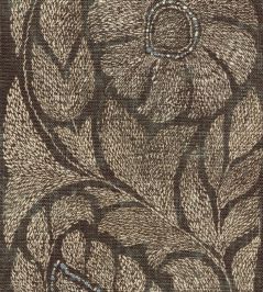 Kashmiri Fabric by Lewis & Wood Turkish Coffee Kashmiri Fabric by Lewis & Wood Turkish Coffee