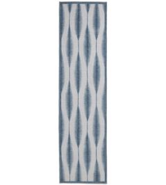 Kasuri Runner Rug by Scion Midnight Kasuri Runner Rug by Scion Midnight