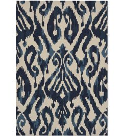 Kasuri Rug by Sanderson Indigo Kasuri Rug by Sanderson Indigo