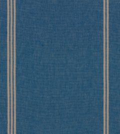 Katalin Stripe Fabric by MINDTHEGAP Blue Katalin Stripe Fabric by MINDTHEGAP Blue