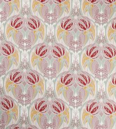Katherine Nouveau in Emberton Linen Fabric by Liberty Lacquer Katherine Nouveau in Emberton Linen Fabric by Liberty Lacquer