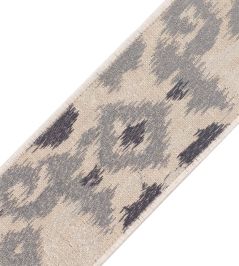 Kauai Embroidered Border Trimming by Samuel & Sons Pebble Kauai Embroidered Border Trimming by Samuel & Sons Pebble
