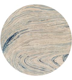 Kavita Round Rug by Surya Oatmeal-2308 Kavita Round Rug by Surya Oatmeal-2308