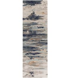 Kavita Runner Rug by Surya Medium Gray-2302 Kavita Runner Rug by Surya Medium Gray-2302