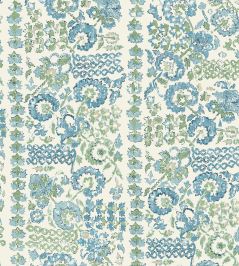 Kazbek Wallpaper by DADO 03 Green and Blue Kazbek Wallpaper by DADO 03 Green and Blue