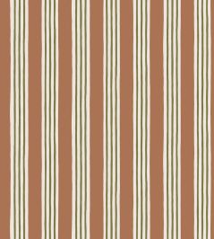 Kemble Stripe Wallpaper by Josephine Munsey Trixie, Sunday Clay and Quartz Kemble Stripe Wallpaper by Josephine Munsey Trixie, Sunday Clay and Quartz
