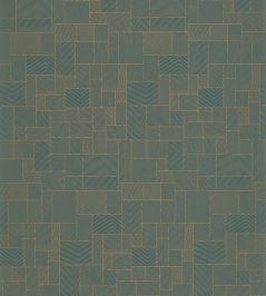 Kensai Wallpaper by Casadeco Bleu Kamo Kensai Wallpaper by Casadeco Bleu Kamo