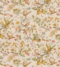 Kentwell Fabric by GP & J Baker Ochre/soft Red Kentwell Fabric by GP & J Baker Ochre/soft Red