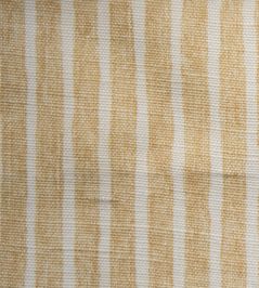Kerala Stripe Fabric by Titley and Marr Yellow Ochre Kerala Stripe Fabric by Titley and Marr Yellow Ochre