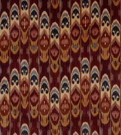 Kerala Velours Fabric by Manuel Canovas Brique Kerala Velours Fabric by Manuel Canovas Brique