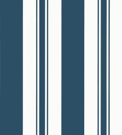 Keswick Stripe Wallpaper by Anna French Navy Keswick Stripe Wallpaper by Anna French Navy