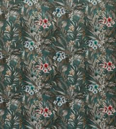 Kew Fabric by Ashley Wilde Teal Kew Fabric by Ashley Wilde Teal