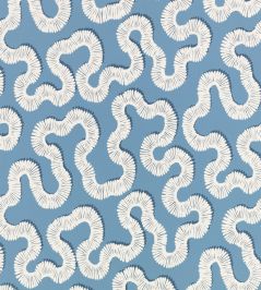 Kezia Wallpaper by Romo Boathouse Blue Kezia Wallpaper by Romo Boathouse Blue