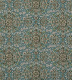 Kiana Fabric by GP & J Baker Teal Kiana Fabric by GP & J Baker Teal