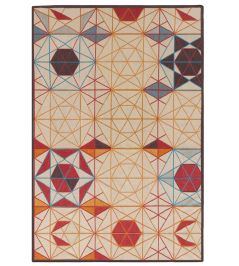 Hexa Rectangular Rug by GAN Orange Hexa Rectangular Rug by GAN Orange