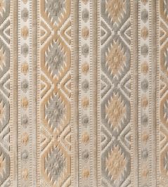 Kilim Fabric by Marvic Silver/Almond Kilim Fabric by Marvic Silver/Almond