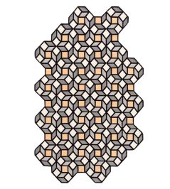 Parquet Rhomb Rug by GAN Yellow Parquet Rhomb Rug by GAN Yellow