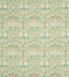 Kilver Fabric by Jane Churchill Green Kilver Fabric by Jane Churchill Green
