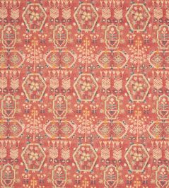 Kilver Fabric by Jane Churchill Red Kilver Fabric by Jane Churchill Red