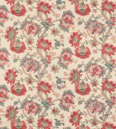 Kingham Fabric by GP & J Baker Red/Blue Kingham Fabric by GP & J Baker Red/Blue