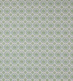 Kira Fabric by Jane Churchill Green / Blue Kira Fabric by Jane Churchill Green / Blue
