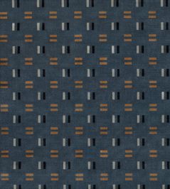 Hammersmith Fabric by Kirkby Design Petrol Hammersmith Fabric by Kirkby Design Petrol