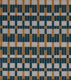Northern Fabric by Kirkby Design Petrol Northern Fabric by Kirkby Design Petrol