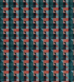 Piccadilly Fabric by Kirkby Design Teal Piccadilly Fabric by Kirkby Design Teal