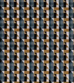 Piccadilly Fabric by Kirkby Design Petrol Piccadilly Fabric by Kirkby Design Petrol
