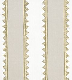 Kismet Stripe Fabric by Thibaut Camel Kismet Stripe Fabric by Thibaut Camel