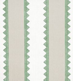 Kismet Stripe Fabric by Thibaut Green Kismet Stripe Fabric by Thibaut Green