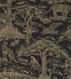 Kisumu Wallpaper by Clarke & Clarke Noir/Luxe Kisumu Wallpaper by Clarke & Clarke Noir/Luxe