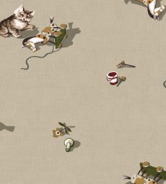 Kittens Wallpaper by Coordonne Jute Kittens Wallpaper by Coordonne Jute