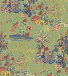Knight's Tale Wallpaper by GP & J Baker Spring Green Knight's Tale Wallpaper by GP & J Baker Spring Green