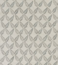 Knot Garden Fabric by James Hare Grey Knot Garden Fabric by James Hare Grey