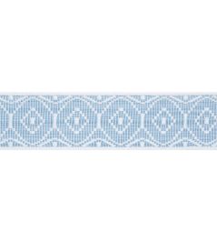 Knox Tape Trimming by Thibaut Aqua Knox Tape Trimming by Thibaut Aqua