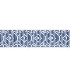Knox Tape Trimming by Thibaut Navy Knox Tape Trimming by Thibaut Navy