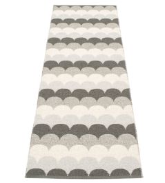 Koi Runner Rug by Pappelina Stone Metallic Koi Runner Rug by Pappelina Stone Metallic