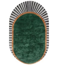 Koshi Rug by Designers Guild Malachite Koshi Rug by Designers Guild Malachite